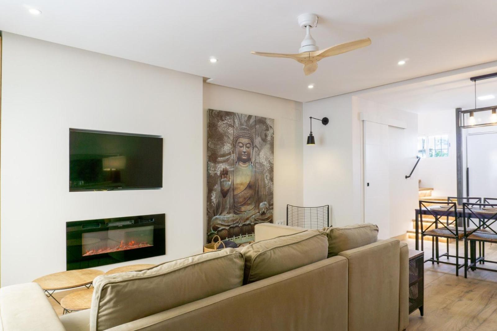 Acogedora Casa Junto Al Mar ,Cerca Del Centro Urbano Διαμέρισμα Μάλαγα Εξωτερικό φωτογραφία